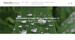 Desktop Screenshot of ecopackpanama.com